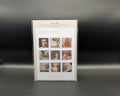 Renaissance sticker sheet by The Pinnock Collective. A6 sticker sheet with nine square stickers showing Renaissance-style art. 