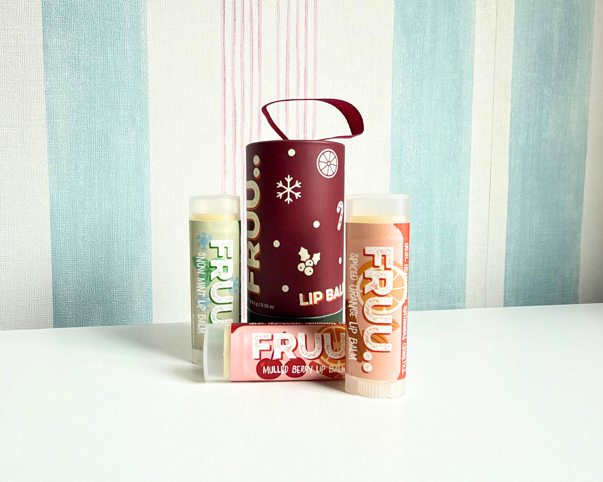 Frost & Spice Vegan Lip Balm Trio