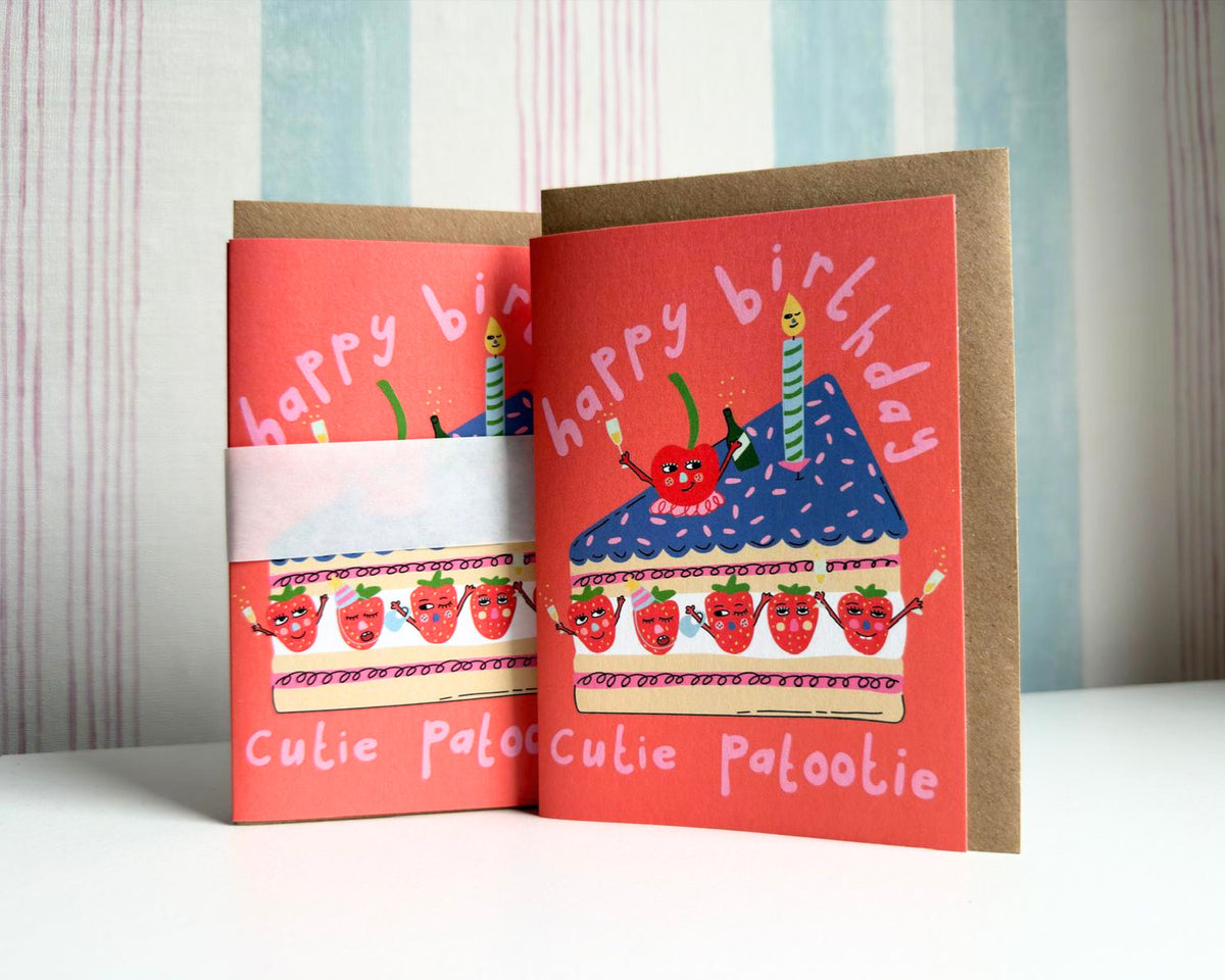 Cutie Patootie Birthday Card