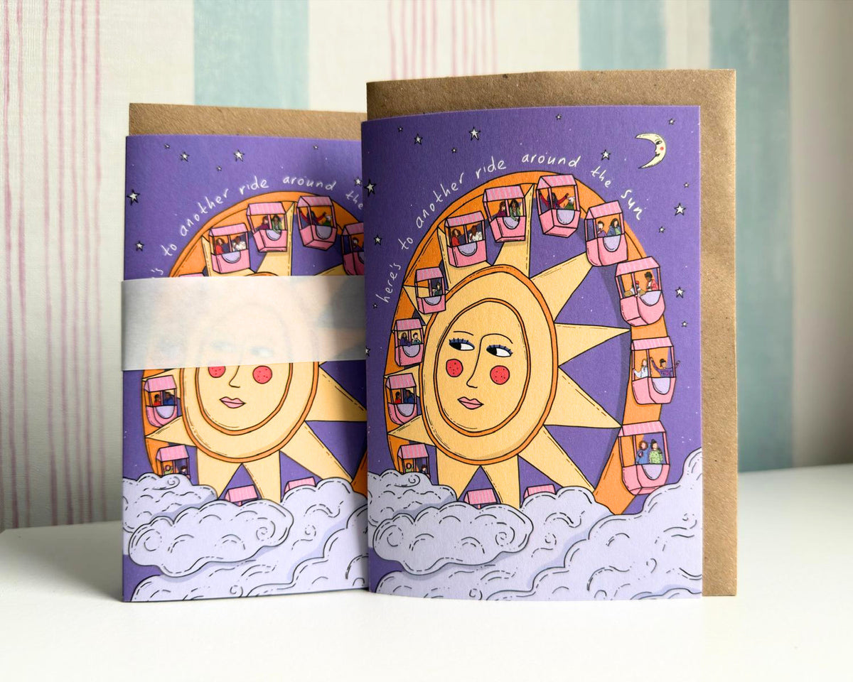 Another Ride Around the Sun Birthday Card